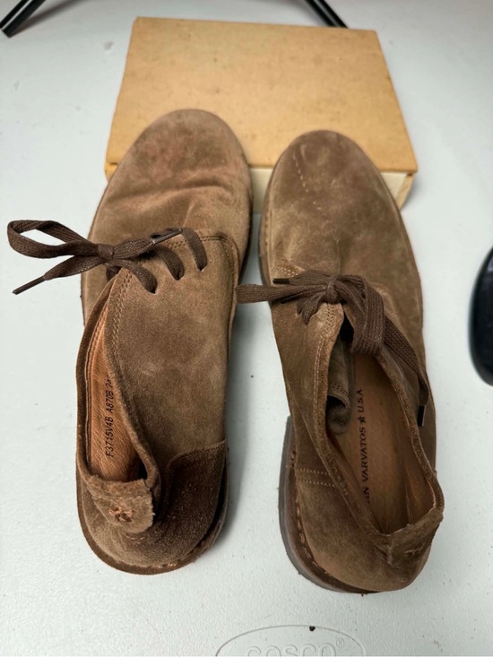 John Varvatos CLAY BROWN Portland Chukka Boot SZ US 10 damage soles main image 6